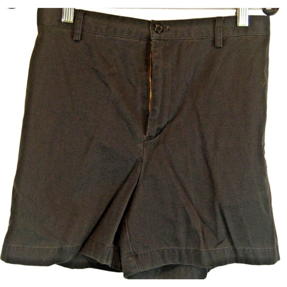 Womens Ralph Lauren Sport Navy Cotton Flat Front Casual Shorts sz 6(28x5x10r)